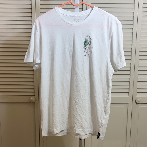 NWT Todd Snyder x Rob Wilson Premium Jersey Cabana Club Tee Shirt Medium - Picture 2 of 8